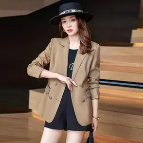 高级感小香风西装外套设计感小众西服女秋冬洋气炸街休闲百搭上衣