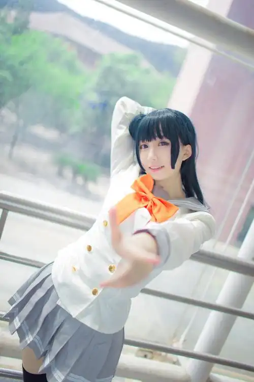 一件代发lovelive sunshine 秋季 水团长袖校服cosplay女装现货
