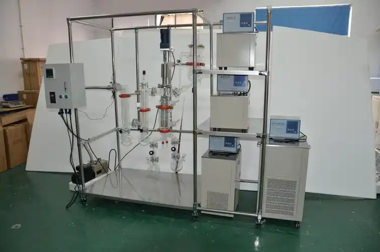 刮膜式分子蒸馏装置实验室薄膜蒸发器厂家