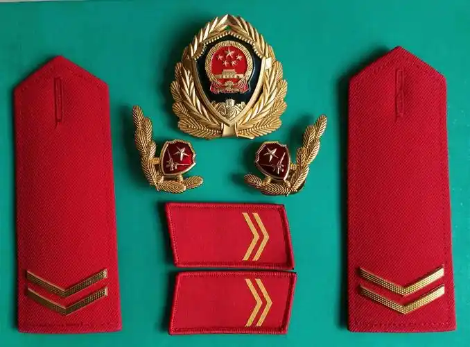 毛启国:武警07式警衔肩章图鉴