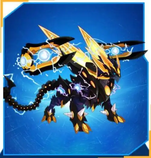 乾坤 毁灭之痕天灾白虎是索伦森依照天尊白虎形象复制出来的黑化形态