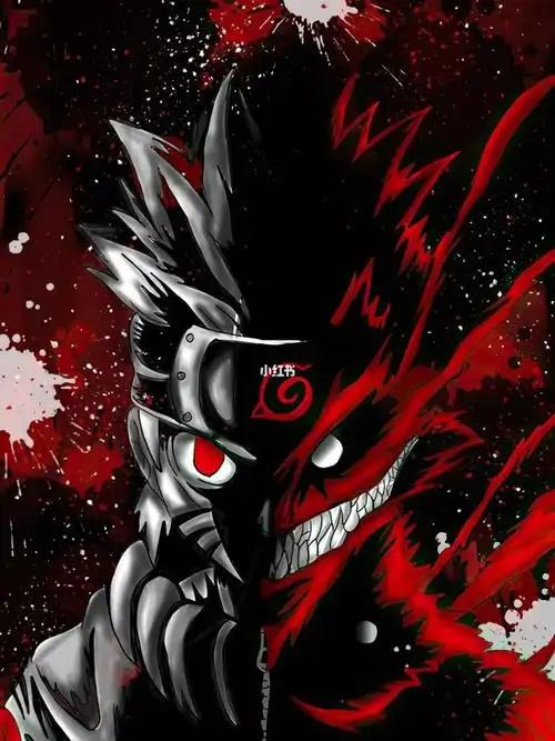 火影忍者漩涡鸣人失控九尾化