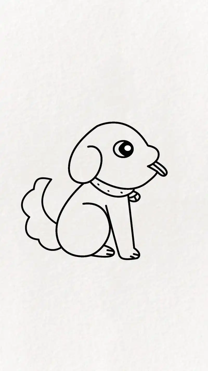 教你用几个数字6画一只可爱的小猫咪#简笔画 #一起学画画 # - 抖音