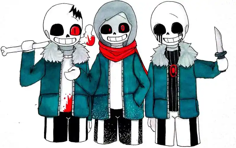 murder time trio三重邪骨【手绘】新人勿喷