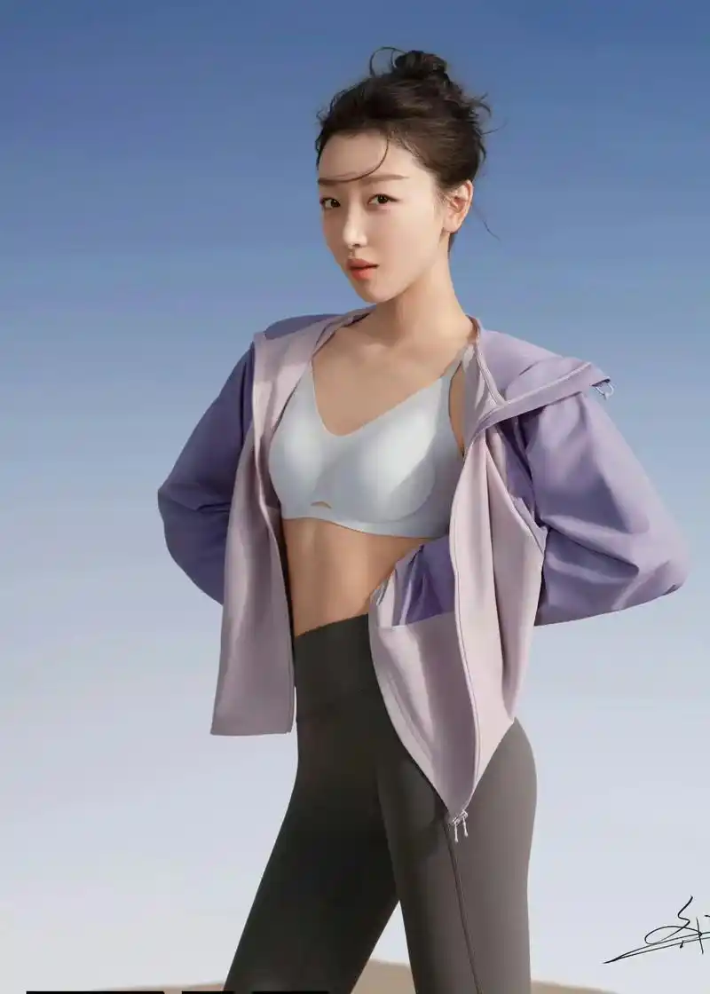 周冬雨的内衣代言有两个,一个是"维多