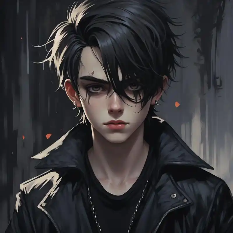 暗黑系头像来喽90做最酷的仔95