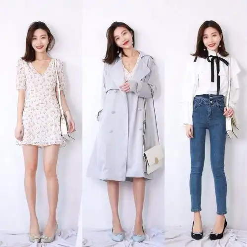 女生春季穿搭衣服图片