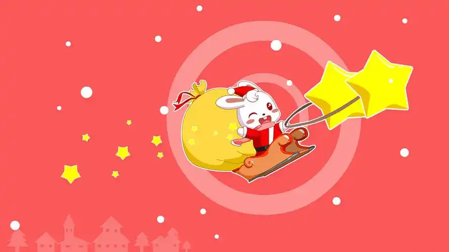 端午节可爱卡通兔子图片桌面壁纸