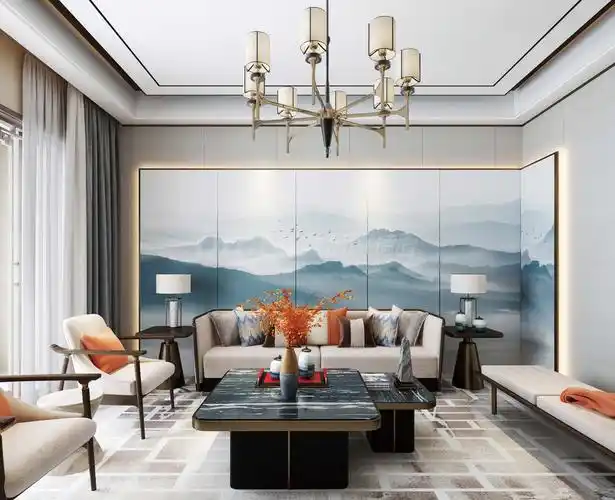 奇力顶墙丨轻奢新中式2021年这种风格要大火