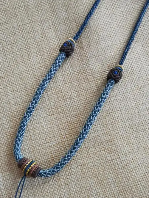 纯手工龙鳞项链挂绳可调节款吊坠绳