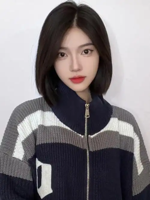 这个齐肩短发算好看嘛