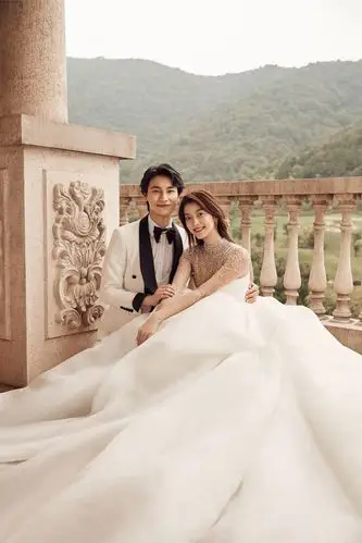 雨丝摄影皇家欧式婚纱照优雅大气