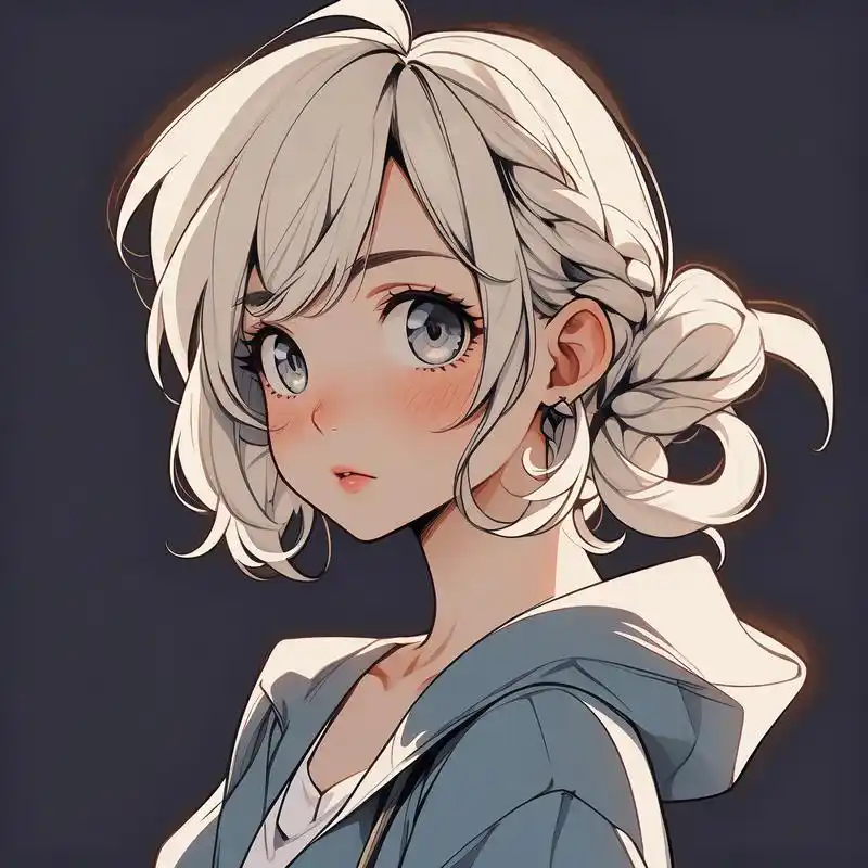 微信卡通头像93简单干净女生必备 优雅的女生头像来啦,卡通风格可爱