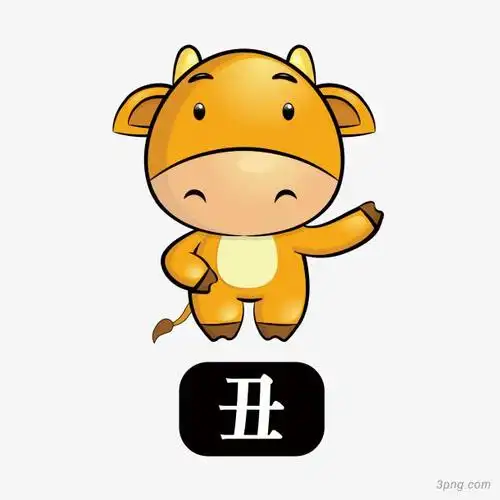 生肖牛png素材透明免抠图片动植人物