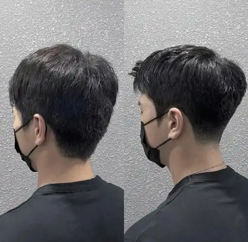 男士发型,精致饱满后脑勺