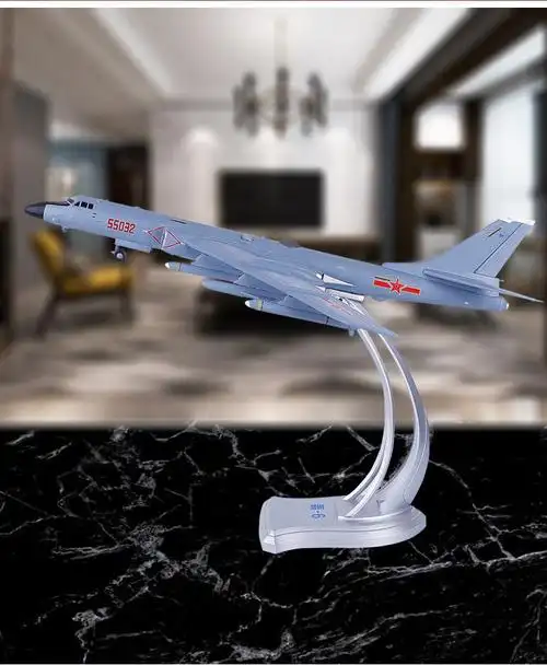 轰六k飞机模型172轰6k轰炸机成品合金仿真静态军事摆件h6k飞机模型172