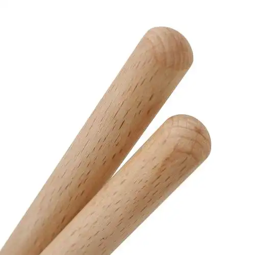 打击乐配件白色毛毡头定音鼓鼓槌行进鼓鼓锤儿童成人演奏练习鼓棒