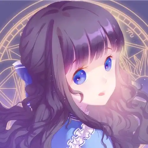 二次元女生头像 萌 动漫卡通[影]