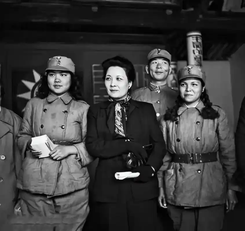 抗战中做出重大贡献的国民党女兵.