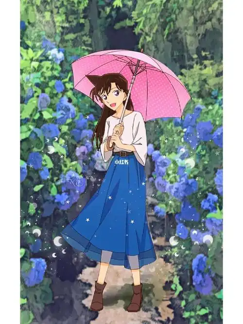 名侦探柯南  #名柯官方壁纸  #毛利兰