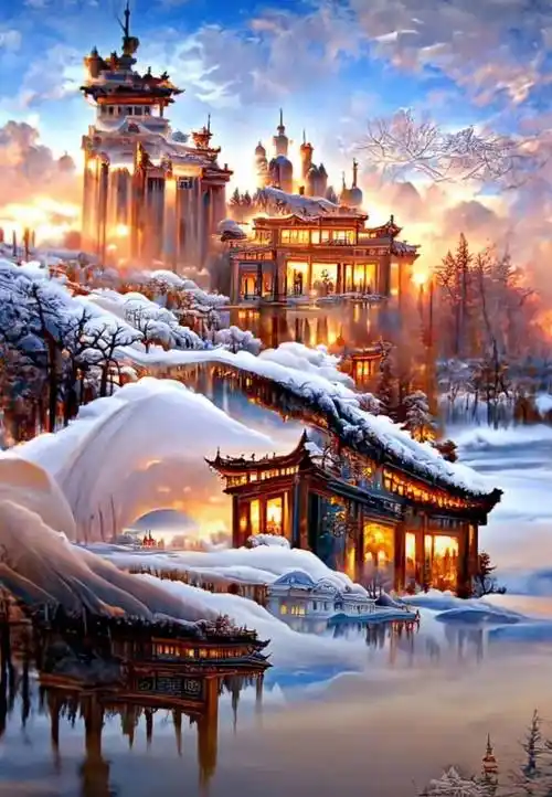 带你进入梦幻仙境,唯美 ai 画欣赏_综合_侵权_文章