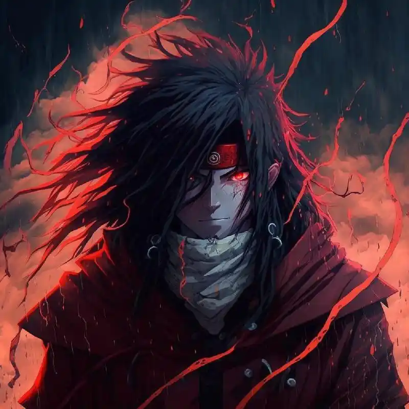 ai生成·火影忍者宇智波斑风格头像