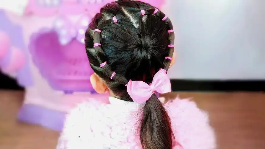 这样扎头发清凉整个夏天6个视频