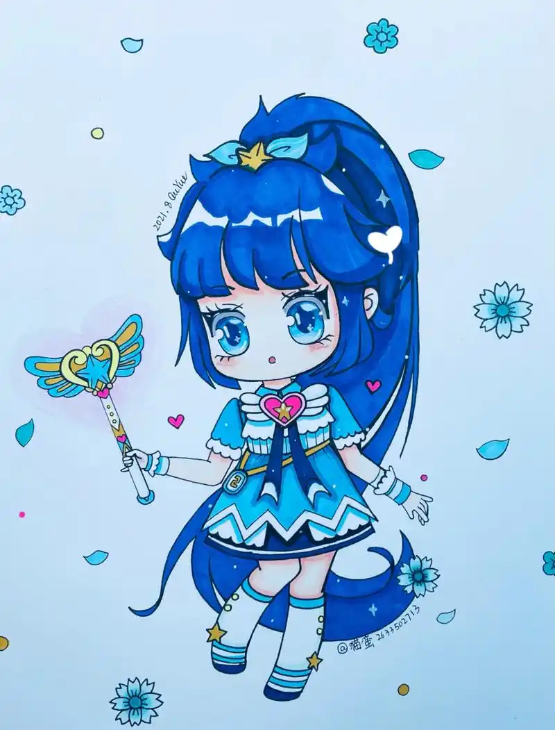 迷你世界 巴啦啦小魔仙 凌美琪原创q版动漫 78迷你世界7015巴拉