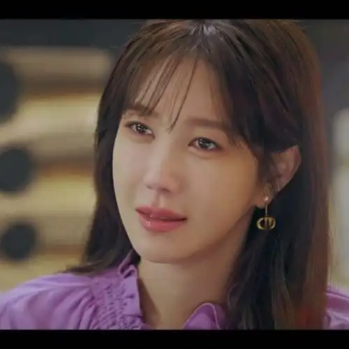 2021顶楼沈秀莲baby同款迪家珍珠耳环复古黄铜耳钉