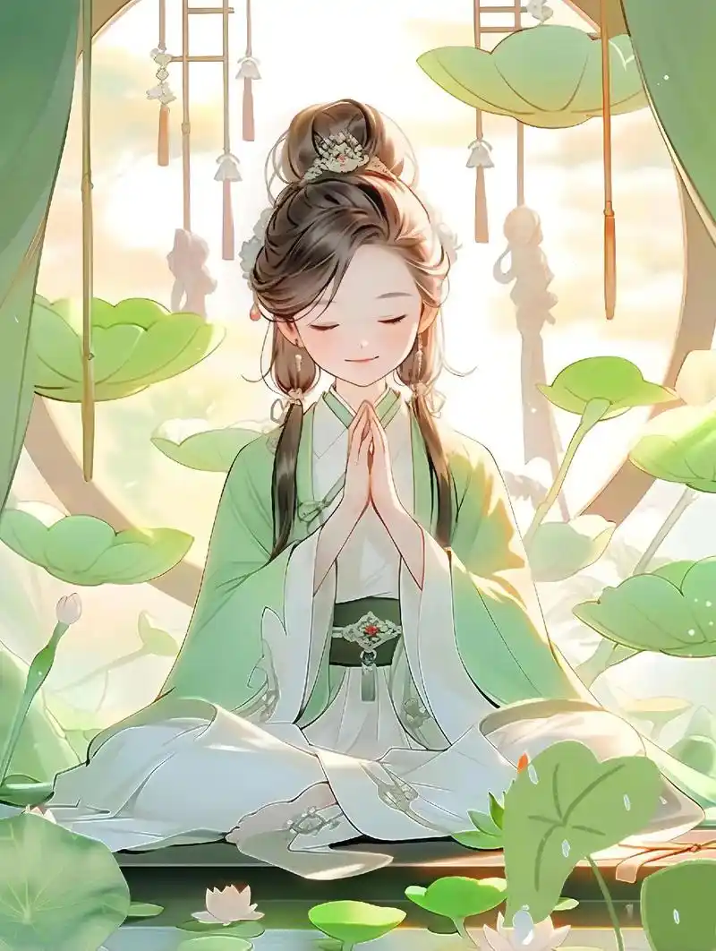 国风古韵  #唯美意境 #好运莲莲荷花分享给你 #佛系 # - 抖音