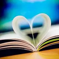 文艺爱心书本头像_微信头像_找个性网