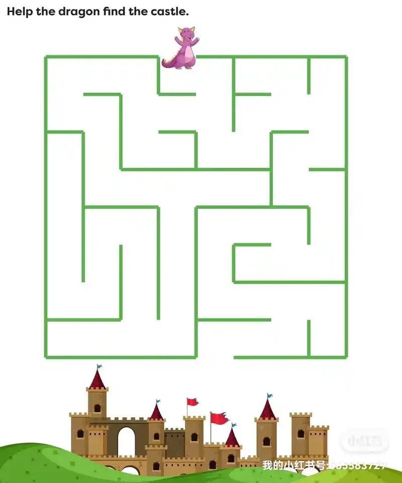 专注力训练,迷宫中级(一)#特殊教育 #专注力练习 #启蒙早 - 抖音