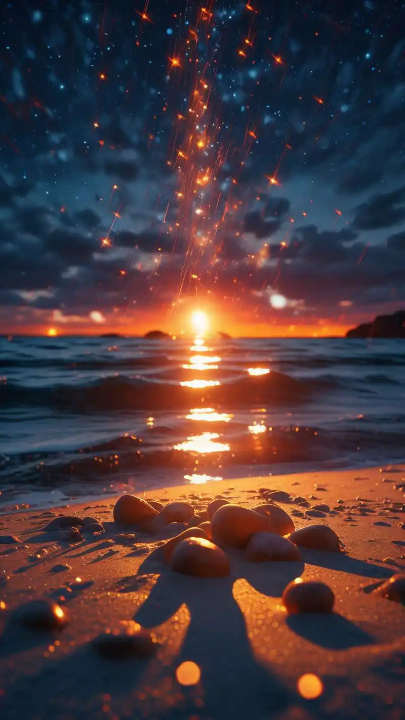 每张都让人心动💓 给宝子们分享一组超好看的海边微信背景图🌊