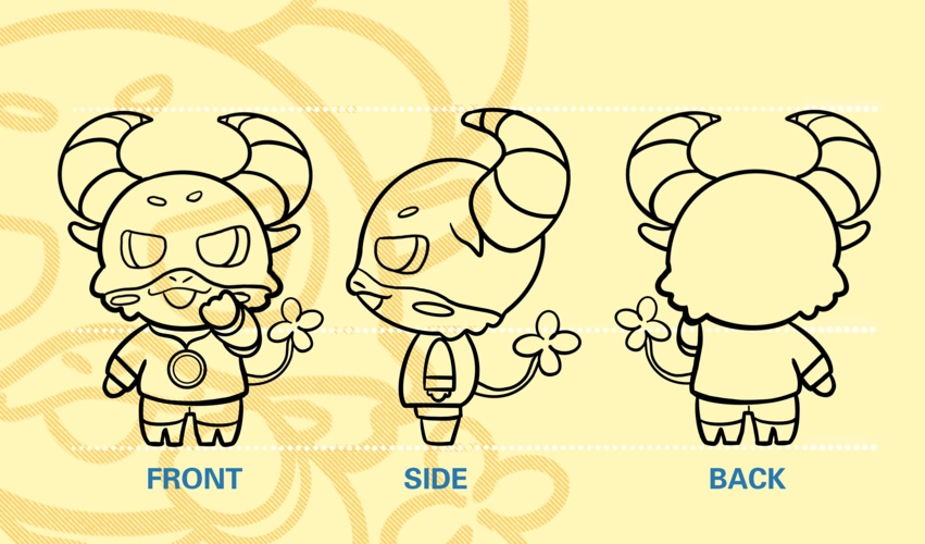 冠军牛 champion cow|平面|吉祥物|是鲸鱼哦 - 原创作品 - 站酷