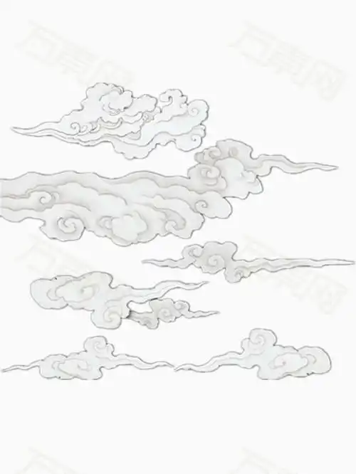 卡通筋斗云简笔画