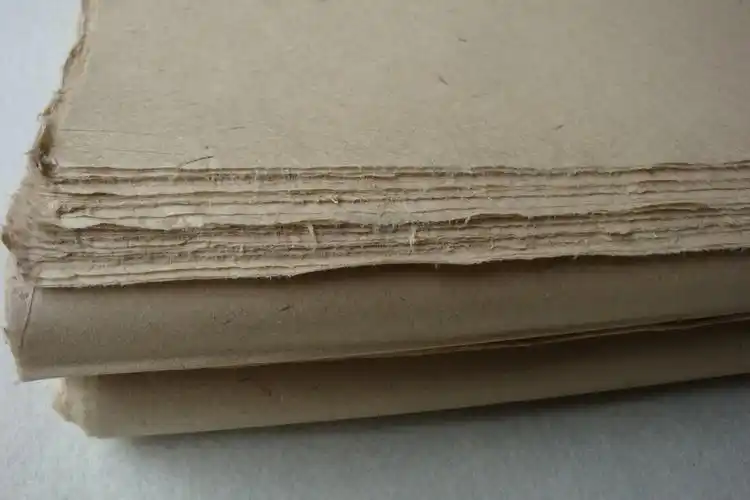 文房四宝纯手工毛边纸78*48书法练习用加厚纸练习纸批发