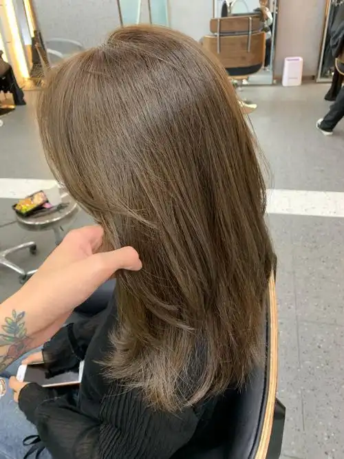 蜜茶棕色头发图片效果图