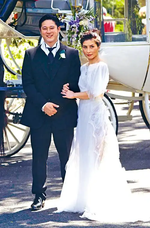 何超仪与陈子聪於澳洲举行的婚礼.2003/11/18娱乐d07