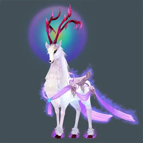 当时就是冲这个鹿去玩的寻仙,上海美影厂的美工画的,动起来超级灵动有