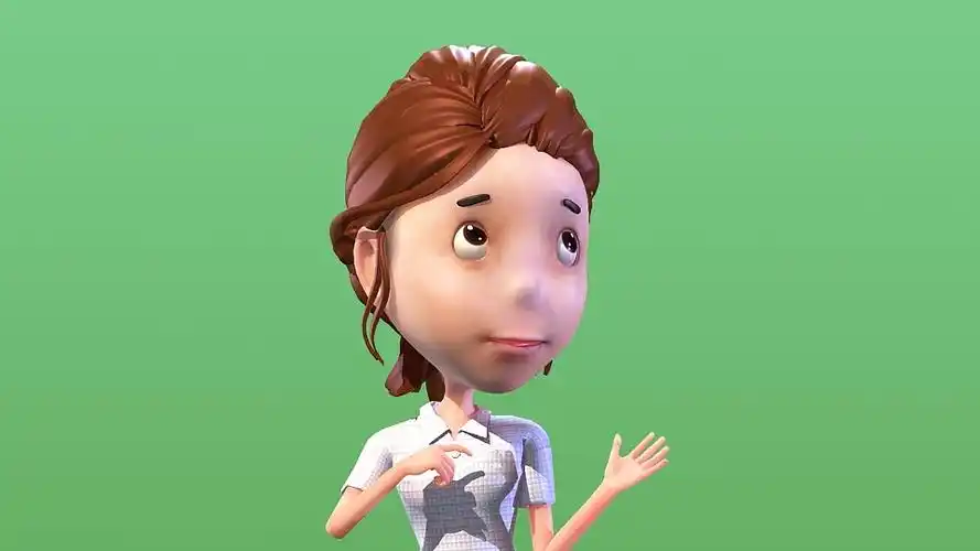 卡通角色三维人物3d建模片头动画视频制作卡通形象定制