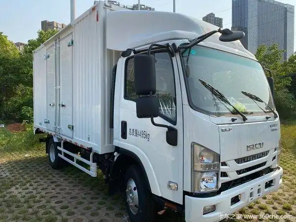 庆铃 五十铃kv100 120马力 4.17米单排厢式轻卡(ql5043xxybuhaj)13.