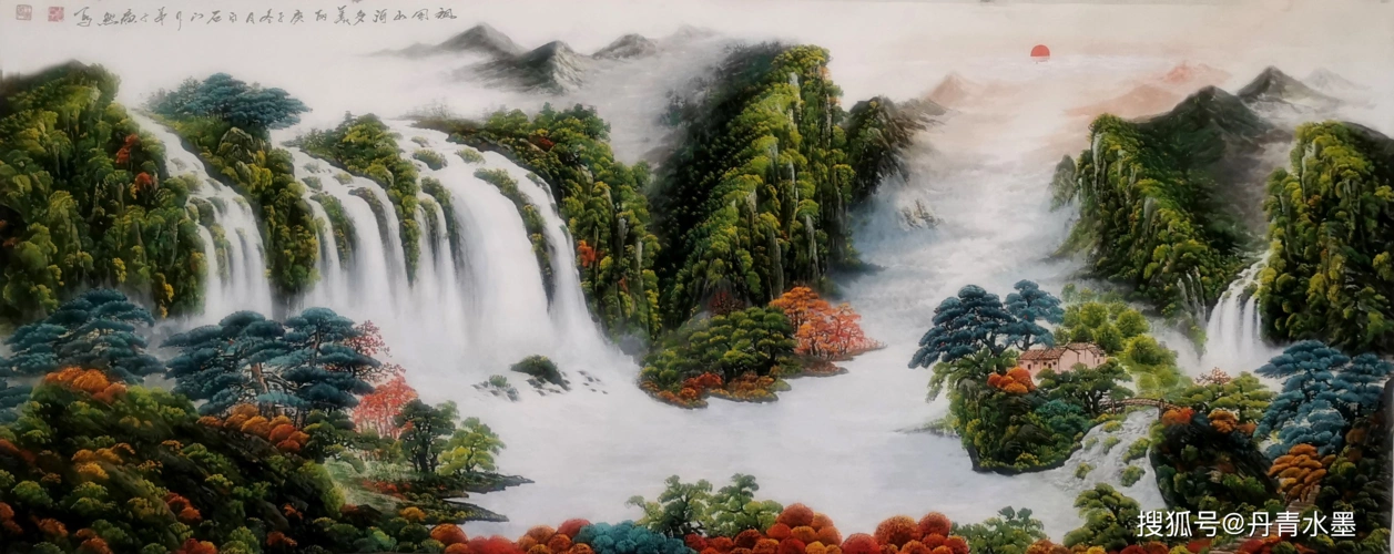 画玄机于丹青 作转运于山水 ——著名画家王广然创意山水画赏析