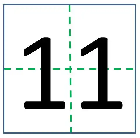 田字格11到19怎么写