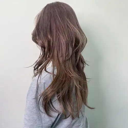 断层式长发新趋势