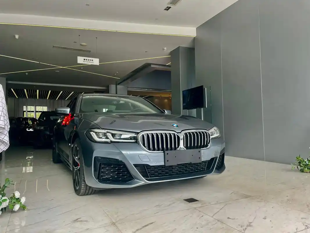 bmw进口5系530i绝版石青色