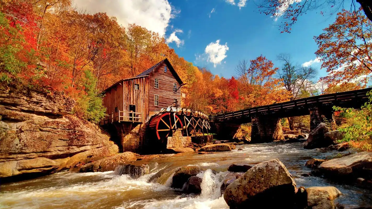 唯美的秋色美景自然风光高清电脑桌面主题壁纸图片(四)