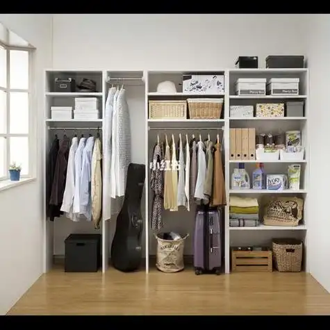 日式活动收纳衣柜图片:日式收纳整理图片?