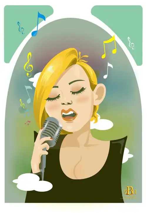 我是歌手李佳薇 - 视觉中国设计师社区