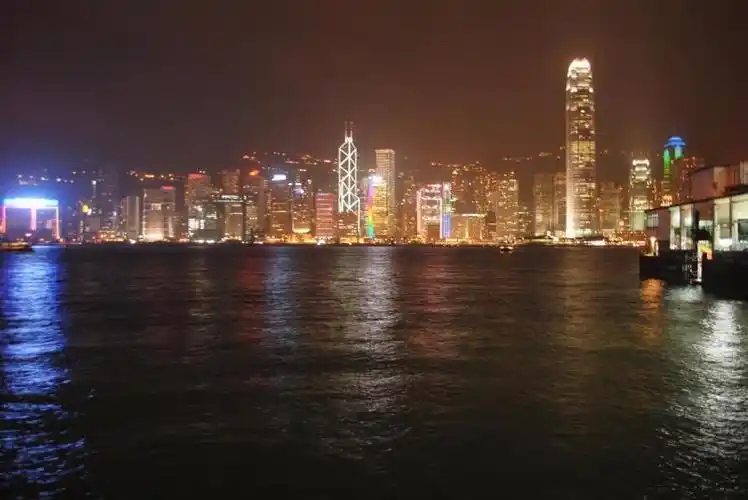 香港维多利亚港夜景