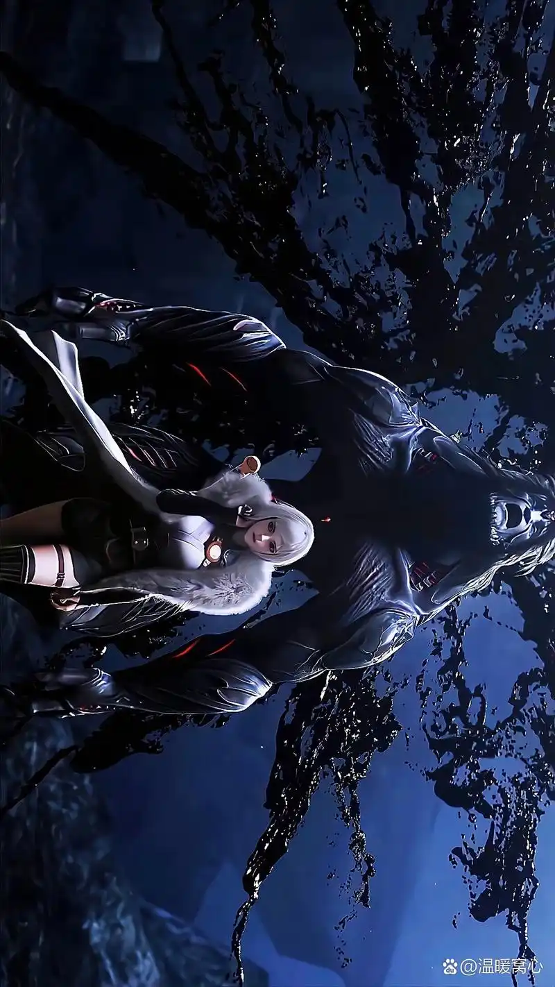 灵笼女神壁纸白月魁太飒了 白月魁 泰酷辣,想看第二季啦